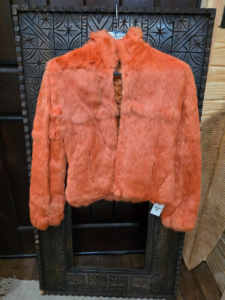 Wilson's Leather Reversible Fur Jacket
